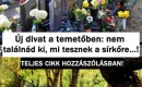 Meghökkentő új divat a te­me­tő­ben: nem ta­lá­lod ki, mi tesz­nek a sír­kőre, de nagyon jó ötlet!
