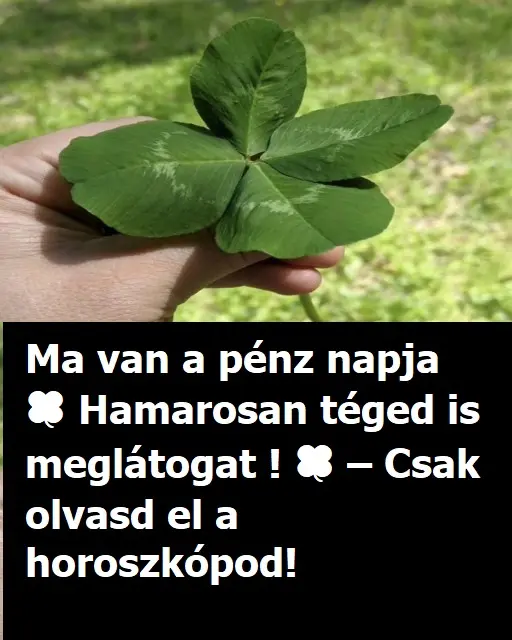 Ma van a penz napja