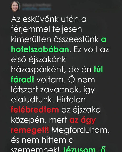 Az eskuvoi ejszakank egeszen maskepp alakult