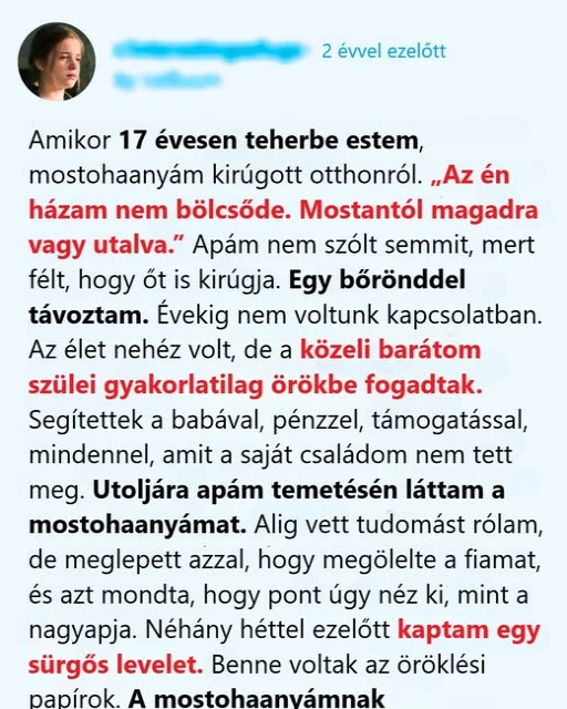 mostohaanyam 17 evesen